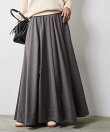 フレアマキシスカート<大きいサイズ有>シックスタイル