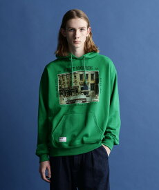 【SALE／40%OFF】Schott HOODED SWEAT "PHOTO"/パーカー"フォト ショット トップス パーカー・フーディー ネイビー グレー グリーン【送料無料】