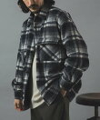 シャギーチェック CPO シャツジャケット