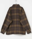 シャギーチェック CPO シャツジャケット