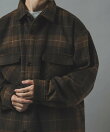 シャギーチェック CPO シャツジャケット
