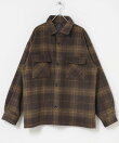 シャギーチェック CPO シャツジャケット