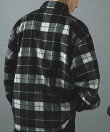 シャギーチェック CPO シャツジャケット
