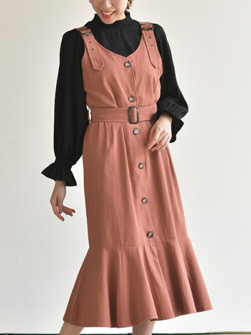 Rps W ブラウスセットバックル付マーメイドジャンパースカート Rakuten Fashion 楽天ファッション 旧楽天 ブランドアベニュー Bk56