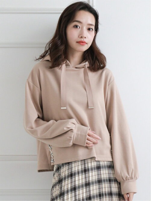 Clear スリットビジュースポンジパーカー Rakuten Fashion 楽天ファッション 旧楽天ブランドアベニュー Bx0856