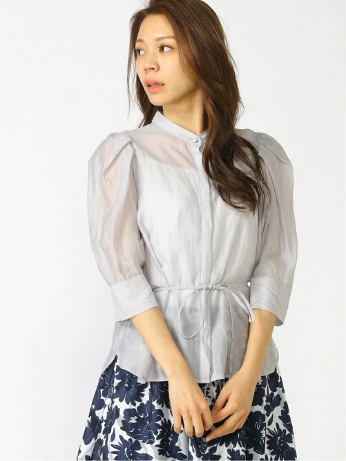 Rewde 再生繊維使用 袖ボリュームシアーブラウス Rakuten Fashion 楽天ファッション 旧楽天ブランドアベニュー Cw56
