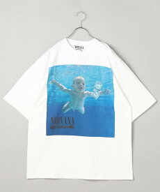 FREAK'S STORE NIRVANA NEVERMIND TEE フリークスストア トップス カットソー・Tシャツ ホワイト【送料無料】