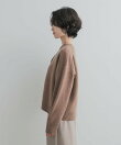 AQUAウールカシミヤVネックカーディガン