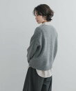 AQUAウールカシミヤVネックカーディガン