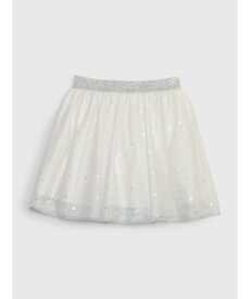 【SALE／65%OFF】GAP (K)メタリック ドット チュールスカート (幼児) ギャップ スカート ミニスカート ホワイト