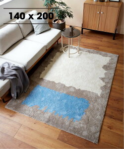 JOURNAL STANDARD FURNITURE MULTNOMAH RUG 140x200 �}���g�m�}���O �W���[�i���X�^���_�[�h�t�@�j�`���[ �C���e���A�E�����G�� �J�[�y�b�g�E���O�E�}�b�g �u���[�y���������z