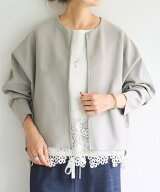 BEARDSLEY ドルマンニットカーディガン【セットアップ】 ビアズリー トップス カーディガン ブラック ベ…