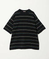 UNITED ARROWS green label relaxing ＜RYE TENDER＞CENTRE TEE BORDER センターT ボーダー ニットT 半袖…