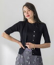 LUCINDAリブノースリーブニット