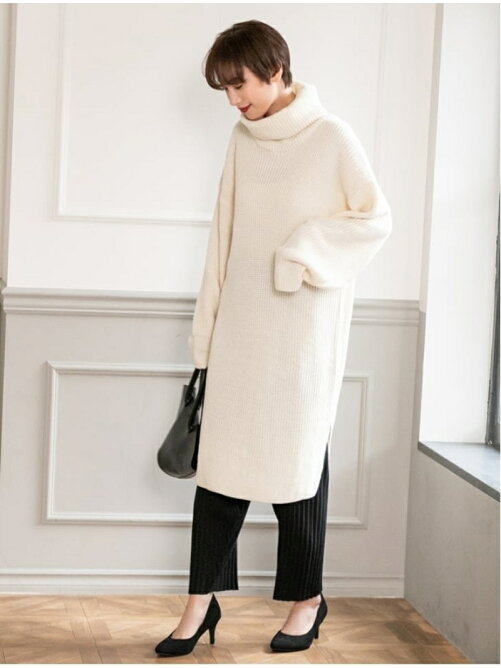 Fifth タートルネックニットワンピース Rakuten Fashion 楽天