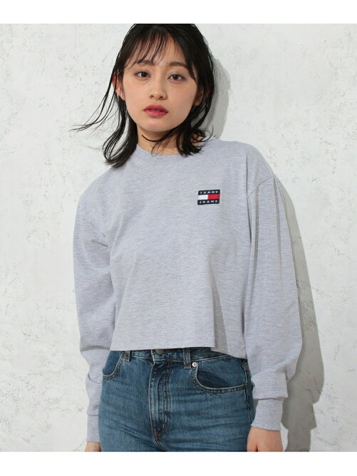 Tommy Hilfiger W Tommy Hilfiger トミーヒルフィガー フラッグロゴバッジロングtシャツ Rakuten Fashion 楽天ファッション 旧楽天ブランドアベニュー Cr4858
