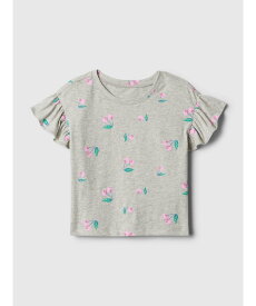 GAP (K)babyGap ブラナン フェイバリット プリントTシャツ (幼児) ギャップ トップス カットソー・Tシャツ グレー ホワイト パープル