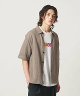 BEAUTY&YOUTH UNITED ARROWS パナマ ニット シャツ ウォッシャブル ビューティー＆ユース　ユナイテッド…