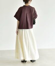 quaranciel:<洗濯機可能>ポケット ドロスト シャツ & イージー ワイドパンツ セットアップ