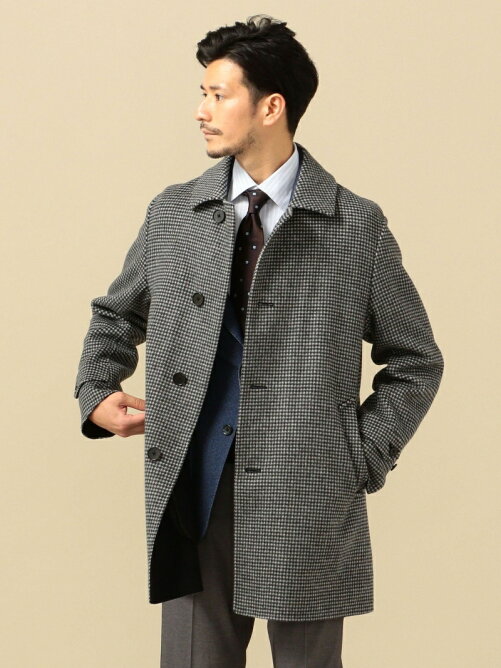 Ships Sd ダブルフェイス ハウンドトゥースチェック カーコート Rakuten Fashion 楽天ファッション 旧楽天ブランドアベニュー Bm6859