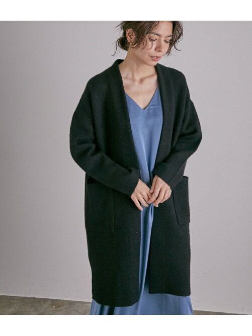 Salon Adam Et Rope 軽暖 ロングガウンカーディガン Rakuten Fashion 楽天ファッション 旧楽天ブランドアベニュー Bp4859