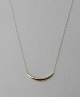 ete [ONLINE Limited] クレセントムーン ネックレス エテ アクセサリー・腕時計 ネックレス ゴールド イ…