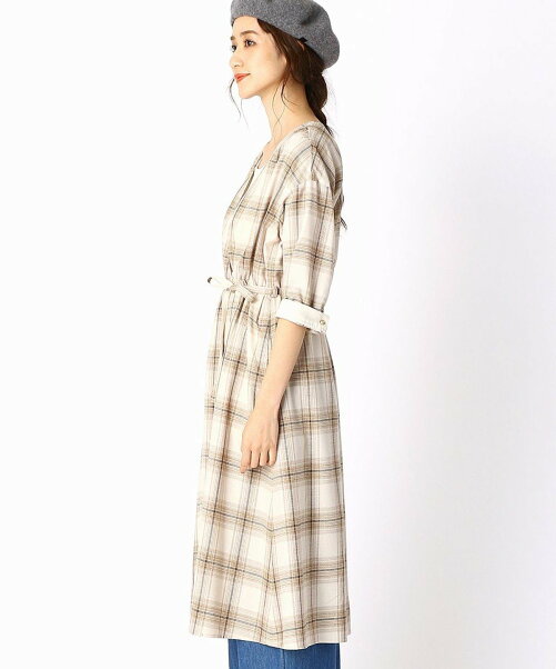 Comme Ca Ism 2way チェック柄 ガウン シャツワンピース Rakuten Fashion 楽天ファッション 旧楽天ブランドアベニュー T Comme Ca Ism 2way チェック柄 ガウン シャツワンピース Rakuten Fashion 楽天ファッション 旧楽天ブランドアベニュー T
