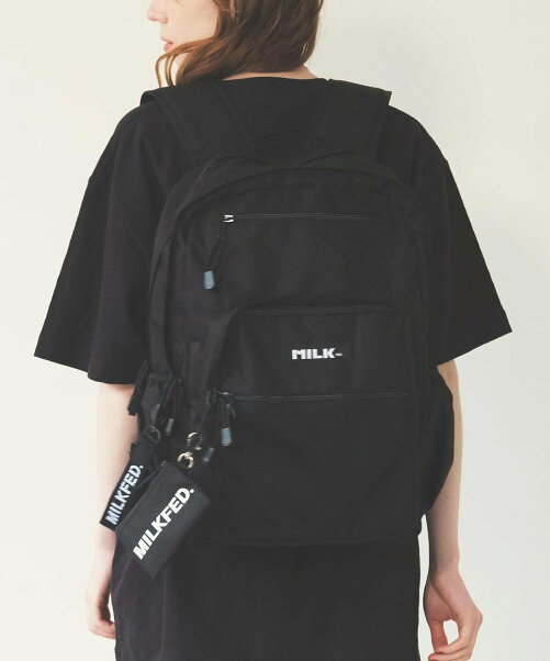 Milkfed W Zip Backpack Rakuten Fashion 楽天ファッション 旧楽天ブランドアベニュー 5860