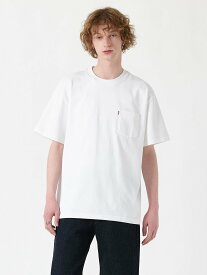 【SALE／20%OFF】Levi's ヘビーウェイト ポケット Tシャツ ホワイト BRIGHT WHITE リーバイス トップス カットソー・Tシャツ