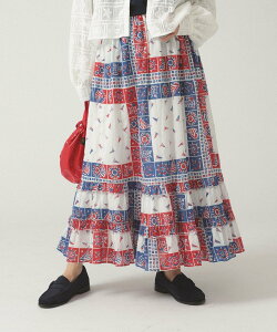 �ySALE�^50%OFF�zBEAMS BOY �y�ʒ��zBINDU / �}���� �X�J�[�g �r�[���X �A�E�g���b�g �X�J�[�g ���̑��̃X�J�[�g �z���C�g�y���������z