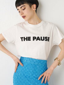 Whim Gazette 【THE PAUSE】THE PAUSE Tシャツ ウィム ガゼット トップス カットソー・Tシャツ ホワイト ネイビー グレー ブラック【送料無料】
