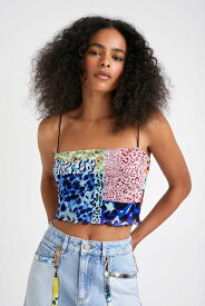 【SALE／40%OFF】Desigual Tシャツノースリーブ AUREM デシグアル トップス キャミソール【送料無料】