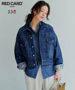 23�� L �yOggi3�����f��/RED CARD TOKYO×23��z�V���[�g�� �f�j�� �W���P�b�g �j�W���E�T���N �W���P�b�g�E�A�E�^�[ �f�j���W���P�b�g �u���[ ���b�h�y���������z