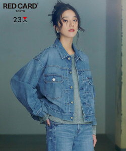 23�� L �yOggi3�����f��/RED CARD TOKYO×23��z�V���[�g�� �f�j�� �W���P�b�g �j�W���E�T���N �W���P�b�g�E�A�E�^�[ �f�j���W���P�b�g �u���[ ���b�h�y���������z