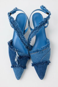 ySALE^50%OFFzMOUSSY REMAKE DENIM POINTY HEEL pvX }EW[ V[YEC Xb| zCgyz