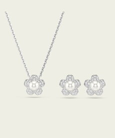 SWAROVSKI 【公式】Ariana Grande x Swarovski セット スワロフスキー アクセサリー・腕時計 ネックレス ホワイト【送料無料】