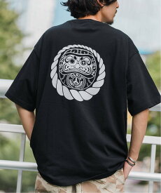 Paris Saint-Germain 【Paris Saint-Germain*Makoto Yamaki】DARUMA プリントTシャツ エディフィス トップス カットソー・Tシャツ ブラック ホワイト ネイビー レッド【送料無料】