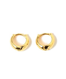 Ray BEAMS Ray BEAMS / ナカオレ プチ フープ ピアス ビームス ウイメン アクセサリー・腕時計 ピアス ゴールド シルバー