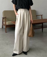 CAPRICIEUX LE'MAGE 【累計3万本突破!】2タックワイドパンツ カプリシュ　レマージュ パンツ その他のパ…