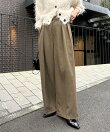 【新色ベージュ・累計3万本突破!】2タックワイドパンツ