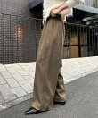 【新色ベージュ・累計3万本突破!】2タックワイドパンツ