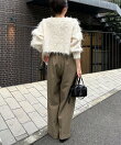 【新色ベージュ・累計3万本突破!】2タックワイドパンツ