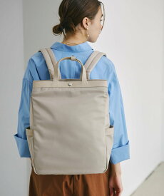 Breath TOPKAPI 防水 ナイロン レザーコンビ PC対応 トート リュック バックパック トプカピ バッグ リュック・バックパック ブラック ベージュ【送料無料】