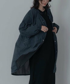INDIVI 【THE NORTH FACE Purple Label】Field Shirred Coat インディヴィ ジャケット・アウター ブルゾン・ジャンパー グレー ブラック【送料無料】