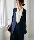 Ranan/(W)バックフリルベストセットアップ