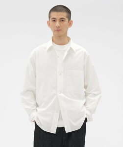 MHL. TINY GINGHAM COTTON SHIRT �}�[�K���b�g�E�n�E�G�� �g�b�v�X �V���c�E�u���E�X �u���b�N �z���C�g�y���������z