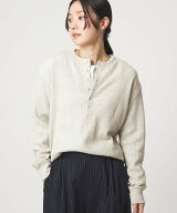 UNITED ARROWS green label relaxing 【WEB限定】＜at ease＞ワッフル ヘンリーネック ロングスリーブ カ…