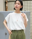 フレンチスリーブTシャツ/ タック入りTシャツ