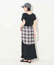 フレンチスリーブTシャツ/ タック入りTシャツ