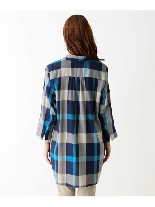 Shoo La Rue M Ll スキッパー風オープンフロントチュニックシャツワンピース Rakuten Fashion 楽天ファッション 旧楽天ブランドアベニュー Bm7863